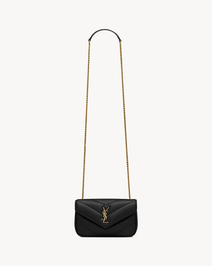 Saint Laurent Loulou Mini In Lambskin