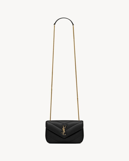 Saint Laurent Loulou Mini In Lambskin