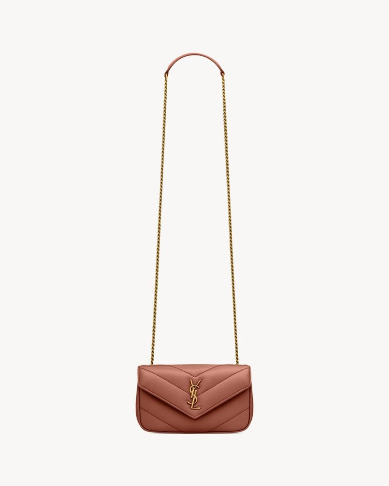 Saint Laurent Loulou Mini In Lambskin