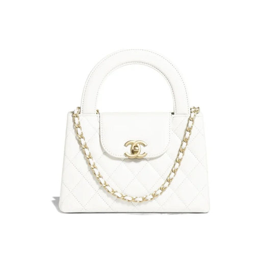 Small Kelly Bag Chanel White Color