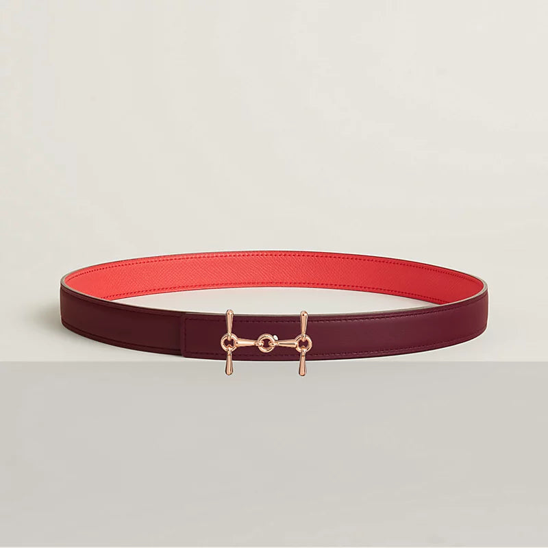 H Equestre Belt Buckle & Hermès Sur Mer Reversible Leather Strap 24 MM