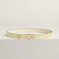Flot belt Buckle & Hermès Sur Mer Reversible Leather Strap 24 MM