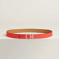 Flot belt Buckle & Hermès Sur Mer Reversible Leather Strap 24 MM