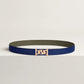 My H Belt Buckle & Hermès Sur Mer Reversible Leather Strap 24 MM