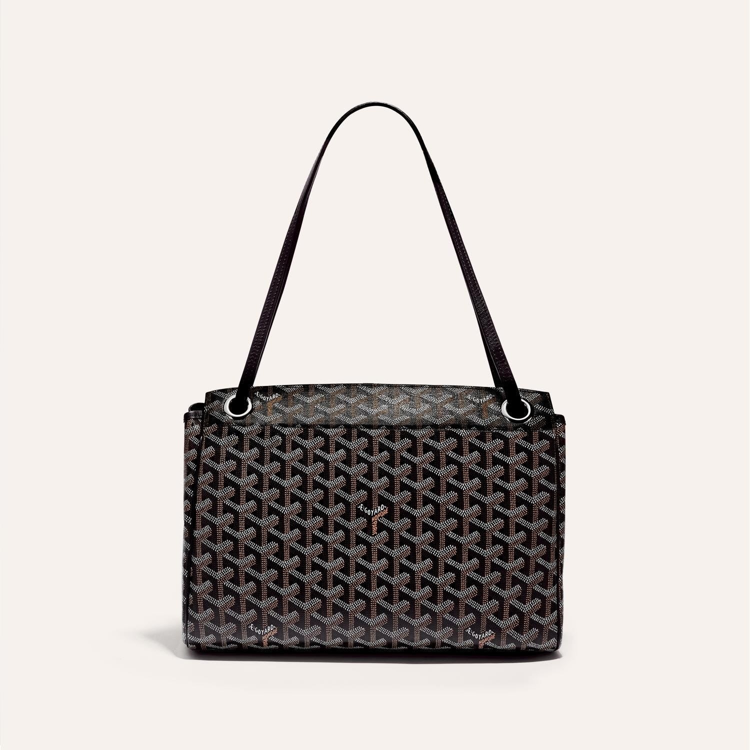 ショルダーバッグ・ポシェット [GOYARD] ROUETT SOUPLE BAG Black Goyard Rouette Souple Bag Black
