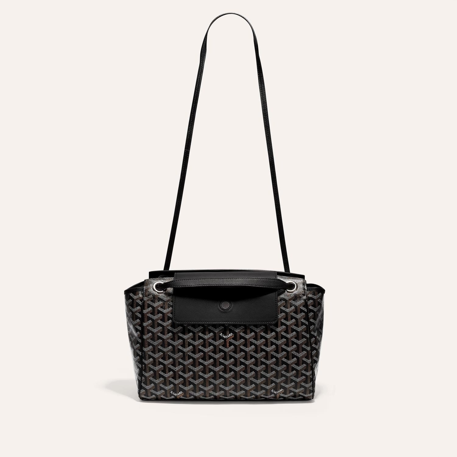 ショルダーバッグ・ポシェット [GOYARD] ROUETT SOUPLE BAG Black Goyard Rouette Souple Bag – Elegant Boutique