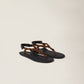 Riviere Cord and Leather Sandals