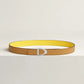 Cavaliere Belt Buckle & Reversible Leather Strap 24 MM