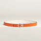 Flot belt Buckle & Hermès Sur Mer Reversible Leather Strap 24 MM
