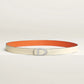 Cavaliere Belt Buckle & Reversible Leather Strap 24 MM