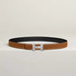 Mini Constance Martelee Belt Buckle & Hermès Sur Mer Reversible Leather Strap 24 MM