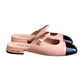 Pink and Black Sandal