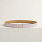 ANCRE MARIN BELT BUCKLE & REVERSIBLE LEATHER STRAP 24 MM