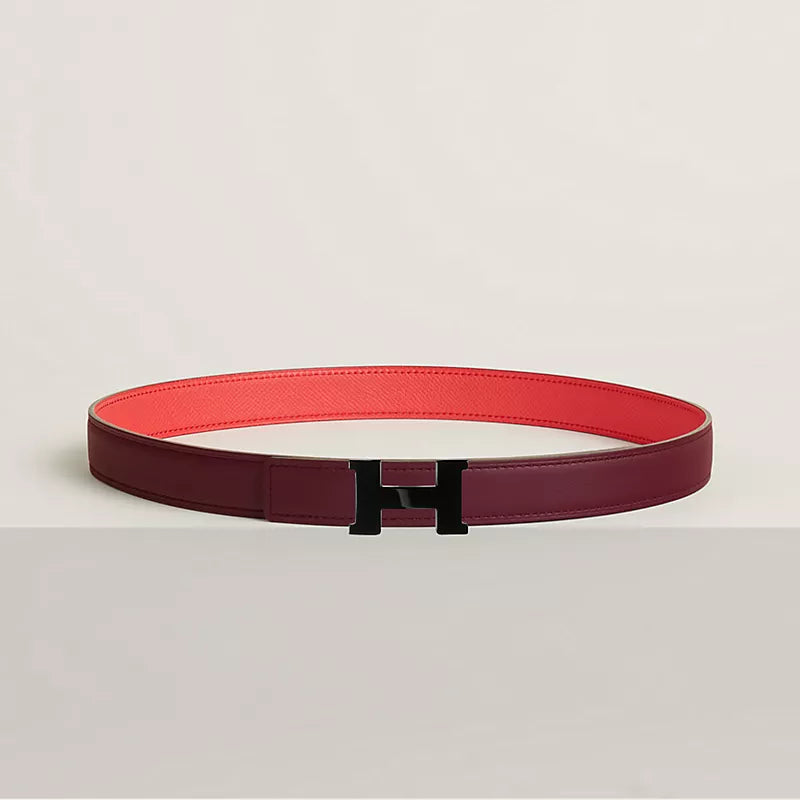 Mini Constance So Black Belt Buckle & Reversible Leather Strap 24 MM