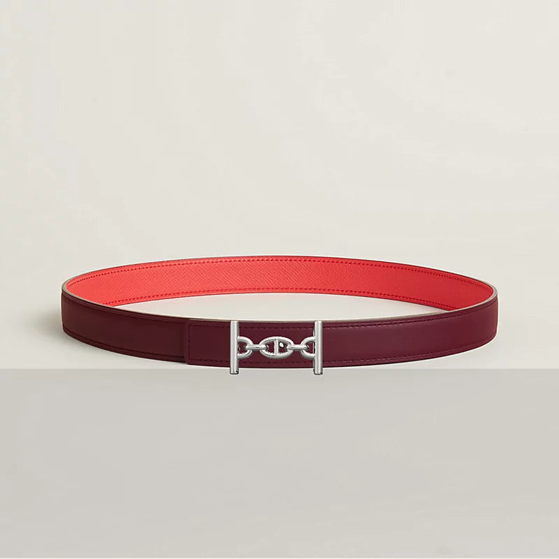 Lagune Belt Buckle & Reversible Leather Strap 24 MM