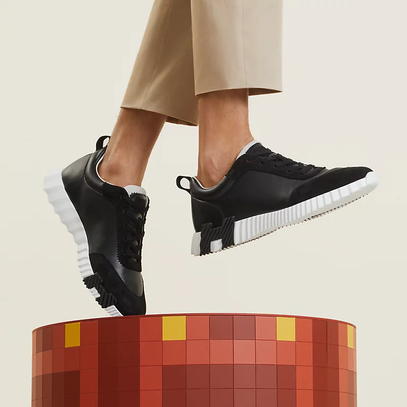 Noir - Beige Esquisse Bouncing Sneaker