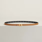 Cavaliere Belt Buckle & Reversible Leather Strap 13 MM