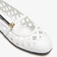 DOLCE & GABBANA Openwork calfskin ballet flats