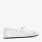 DOLCE & GABBANA Openwork calfskin ballet flats
