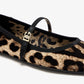 DOLCE & GABBANA Printed velvet ballet flats