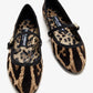 DOLCE & GABBANA Printed velvet ballet flats