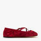 DOLCE & GABBANA Satin Ballet Flats