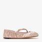 DOLCE & GABBANA Satin Ballet Flats