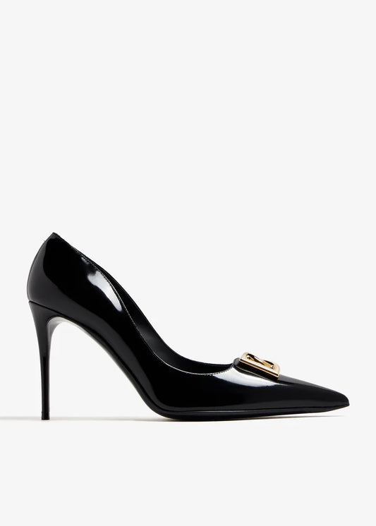 DOLCE & GABBANA Calfskin leather pumps