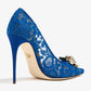 DOLCE & GABBANA Lace rainbow pumps