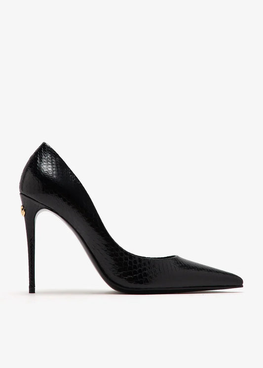 DOLCE & GABBANA Python skin pumps