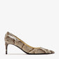 DOLCE & GABBANA Python skin pumps