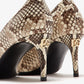 DOLCE & GABBANA Python skin pumps