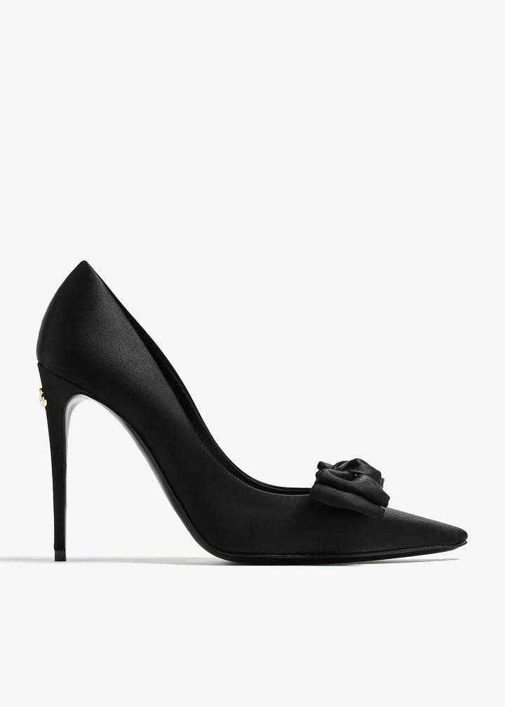 DOLCE & GABBANA Satin bow pumps