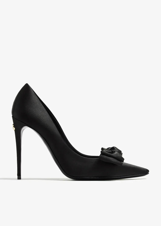 DOLCE & GABBANA Satin bow pumps