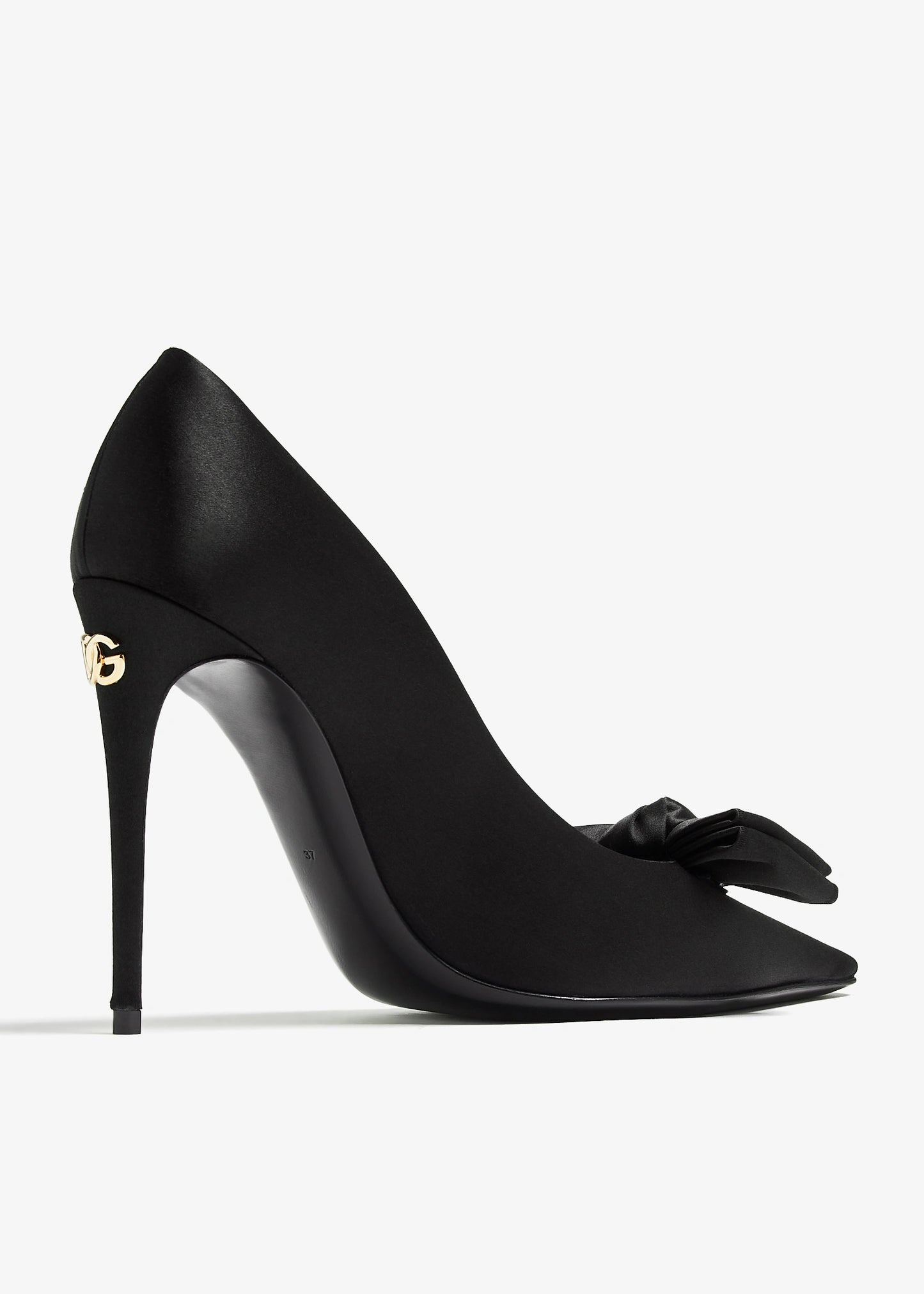 DOLCE & GABBANA Satin bow pumps