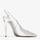 DOLCE & GABBANA Python slingback pumps