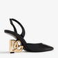 DOLCE & GABBANA Patent leather slingback pumps