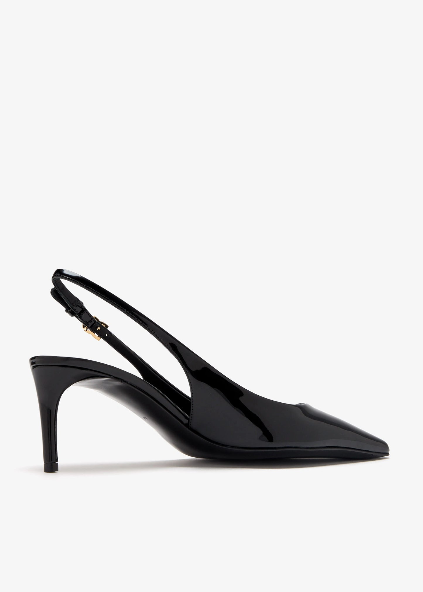 DOLCE & GABBANA Patent Leather Slingbacks