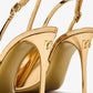 DOLCE & GABBANA calfskin slingbacks pumps