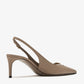 DOLCE & GABBANA DG logo slingback pumps