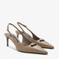 DOLCE & GABBANA DG logo slingback pumps