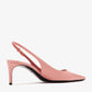 Dolce & Gabbana DG Polished calfskin slingback pumps