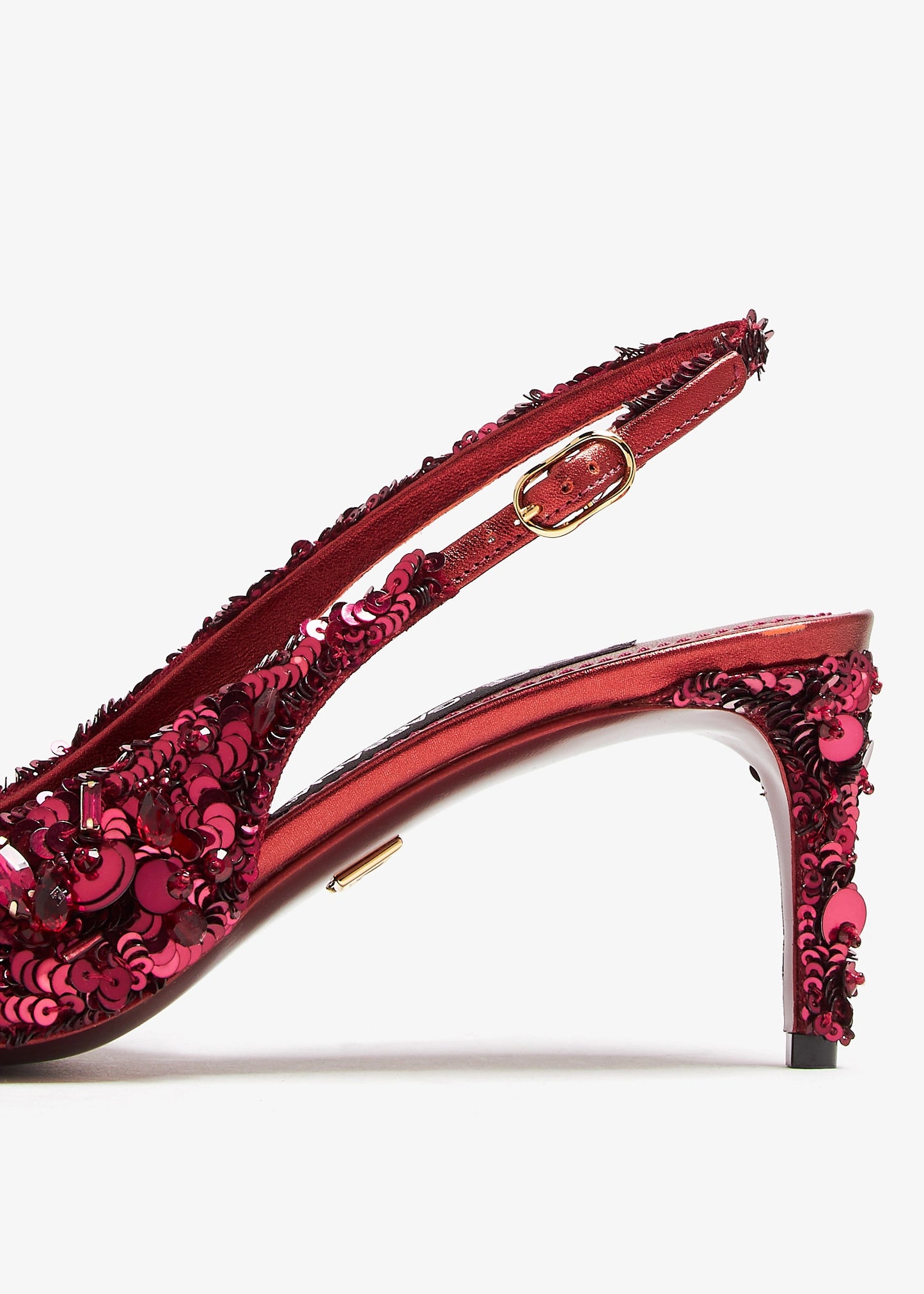 DOLCE & GABBANA Sequin embellished pumps