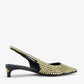 DOLCE & GABBANA Calfskin slingback pumps