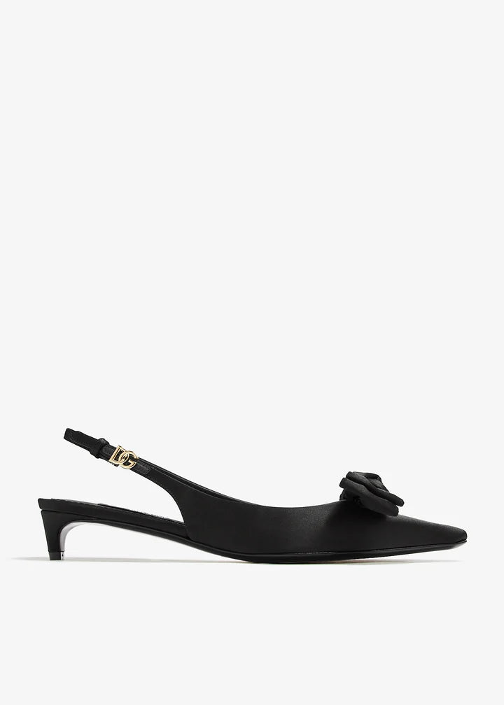 サンダル・ミュール Dolce & Gabbana Dolce & Gabbana Calf Leather Slingback Amazon.com: DOLCE&GABBANA: Shoes