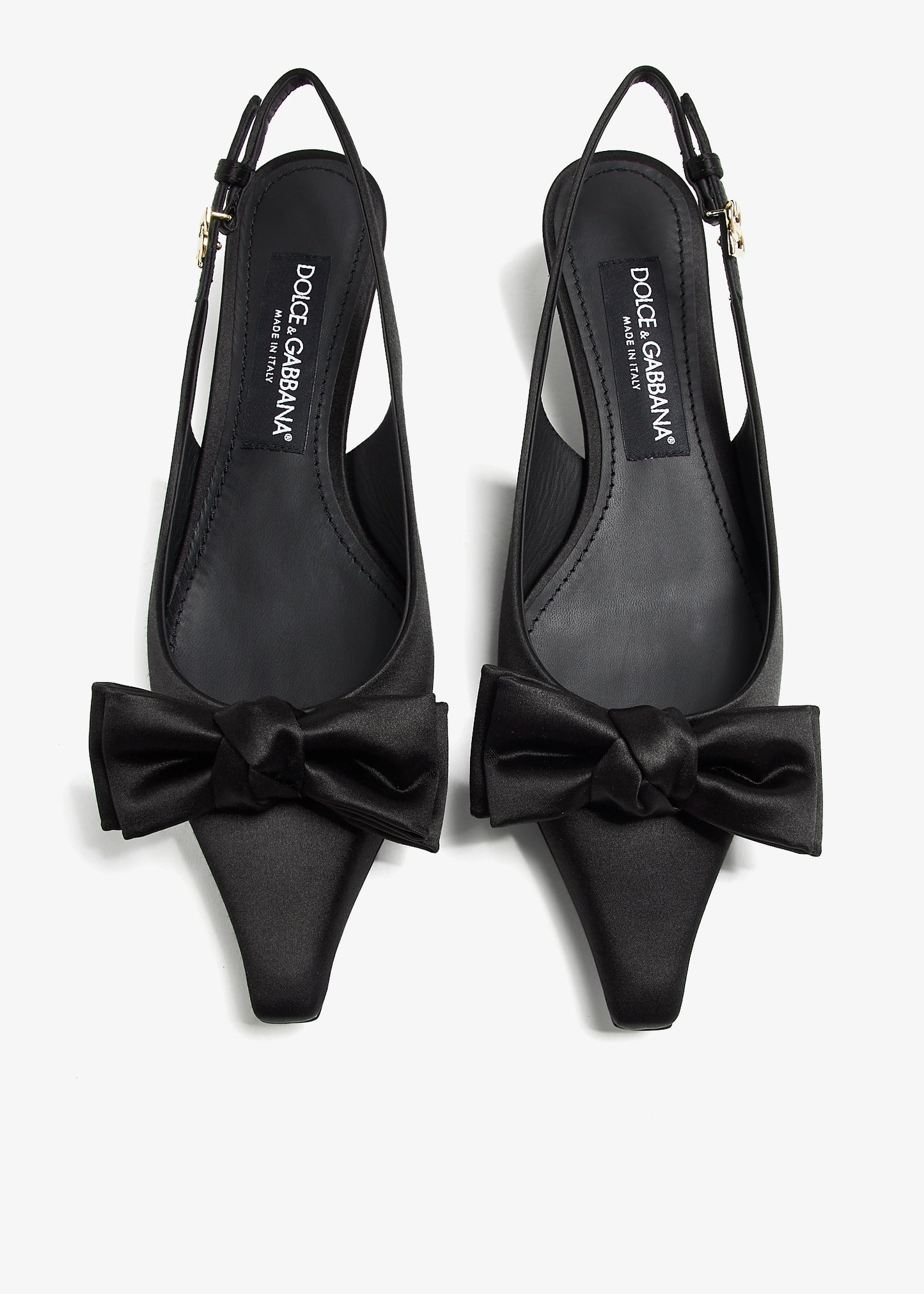 DOLCE & GABBANA Satin bow pumps