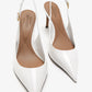 DOLCE & GABBANA Polished goatskin slingbacks