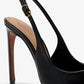 DOLCE & GABBANA Polished goatskin slingbacks