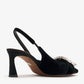 DOLCE & GABBANA Bejeweled Buckle Slingback Pumps