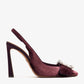 DOLCE & GABBANA Bejeweled buckle slingback pumps